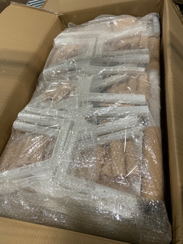 Photo 1 of **Factory Sealed** monleelnom Children's Table and Chair Set Suitable for Boys and Girls Age 2-12 Height Adjustable Table top Can be Painted with 6 Seats Suitable for Family Learning Daily use (Wood Color)