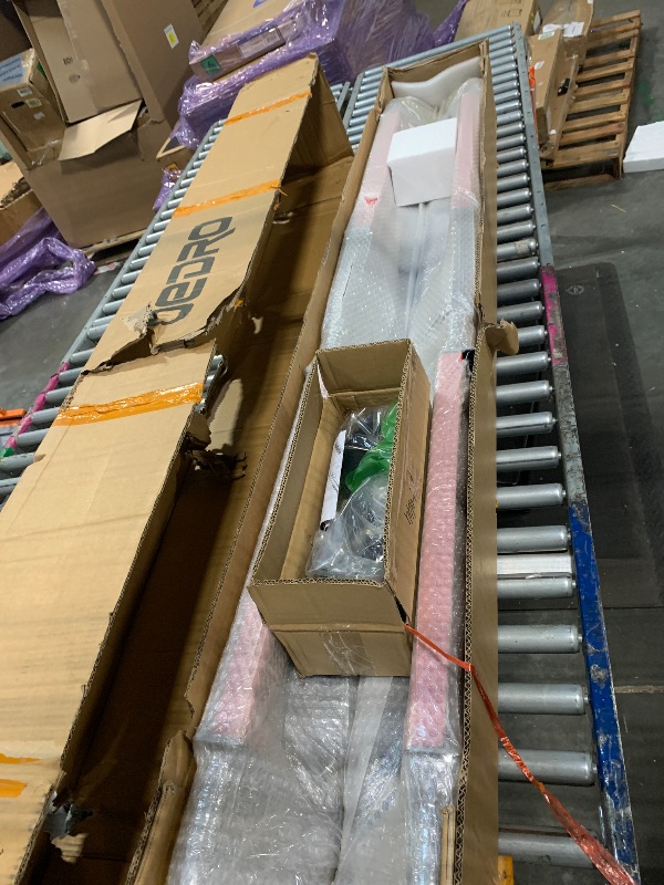 Photo 1 of ***NEW PRODUCT*** OEDRO 6 inch All Steel Running Boards Compatible with 2005-2023 Toyota Tacoma Double Cab, Bolt-on Side Steps with Paintable Step Plates, Powder Coated Black and High Gloss Red Nerf Bar