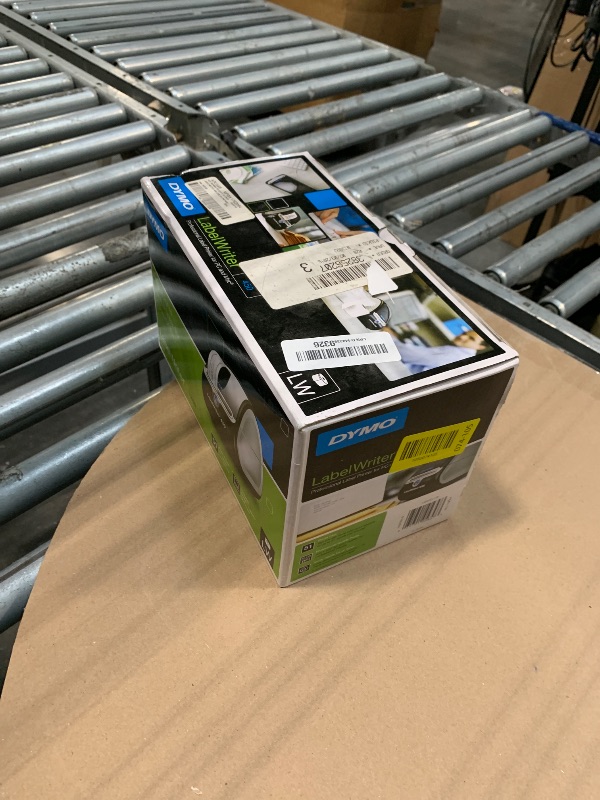 Photo 1 of **MISSING CORD**
DYMO Label Printer LabelWriter 450 Direct Thermal Label Printer, Great for Labeling, Filing, Shipping, Mailing, Barcodes and More