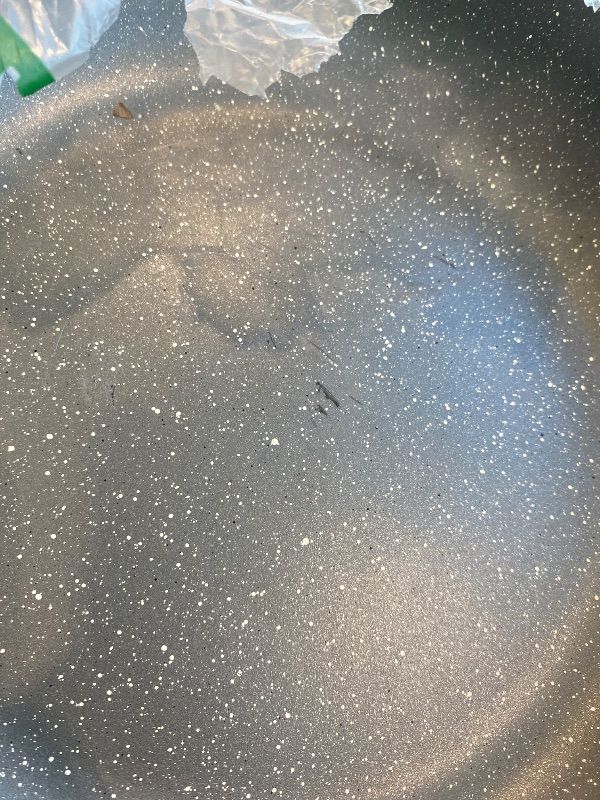 Photo 1 of ***MINOR DAMAGE*** ***READ CLERK NOTES*** SENSARTE Nonstick Frying Pan Skillets, Swiss Granite Coating Omelette Pans, Healthy Cookware Chef's Pans, Free of Intentionally Added PFOA (8+10 Inch)