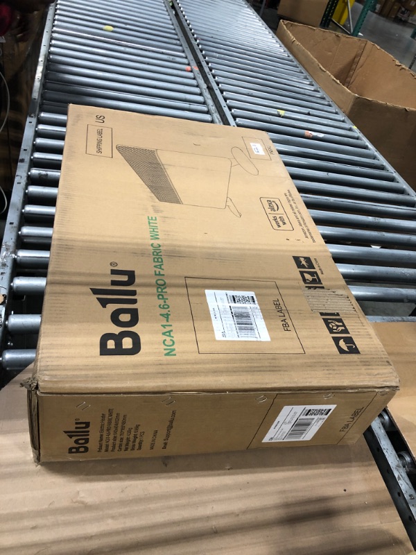 Photo 1 of **** MISSING REMOTE **** Ballu Convection Panel Space Heater for Large Room,Smart Quiet Heater with Programmable Thermostat,WiFi App Control,Inverter Energy Efficient for Indoor Use,Compatible with Alexa,White