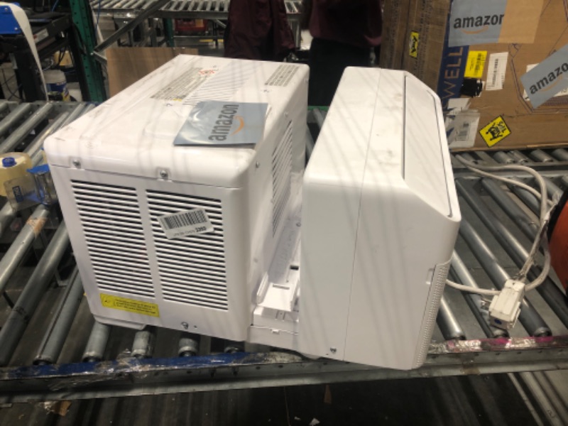 Photo 1 of **** MISSING MANUAL ***** Midea 12,000 BTU U Shaped Smart Inverter Window Air Conditioner - Cools 550 Sq Ft, Ultra Quiet with Open Window Flexibility - Alexa/Google Assistant Compatible - 35% Energy Savings, Remote (Updated)