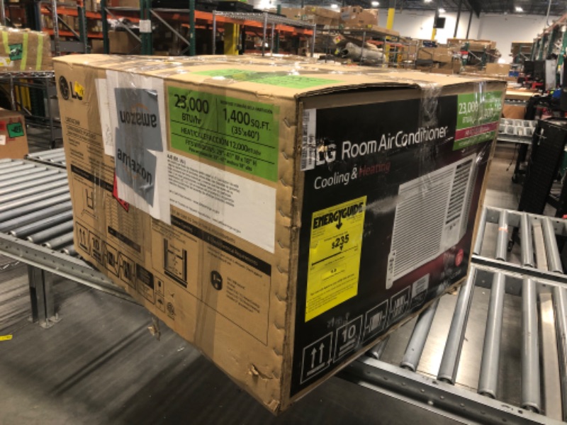 Photo 1 of *** BRAND NEW UNTESTED**** LG 23,000 BTU 230V Window-Mounted Air Conditioner with 9,200/11,200 BTU Supplemental Heat Function