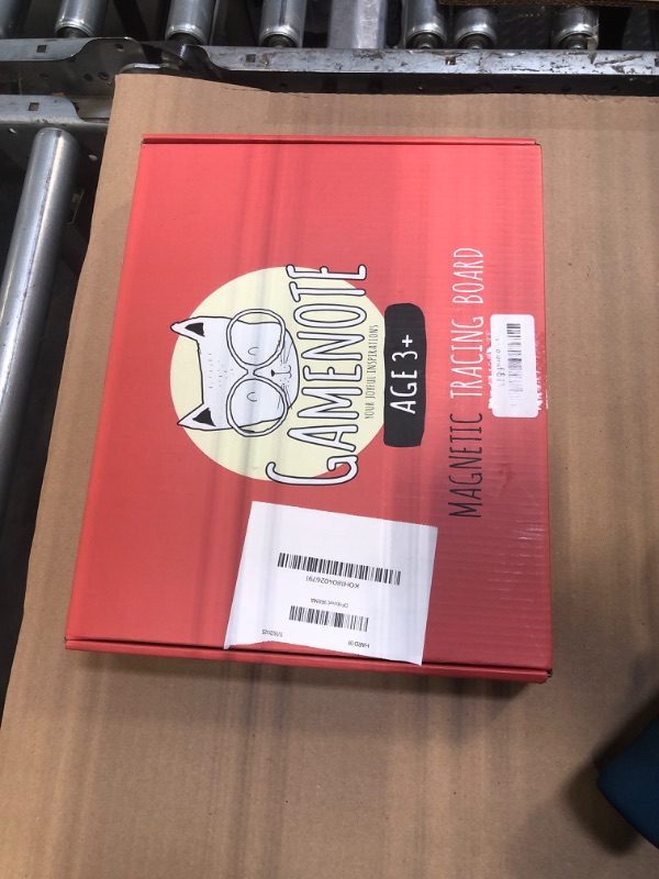 Photo 1 of GAMENOTE Double Sided Magnetic Letter & Number Board Set - Alphabet & Numbers Tracing Board for Toddlers, ABC Uppercase & Lowercase Practicing, Math Learning, Educational Toys for Kids