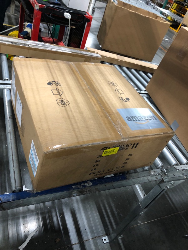 Photo 1 of ** MISSING HARDWARE*-*
SupMaka 4-Light Rattan Chandelier, 19.7" Boho Pendant Light with Fabric Shade, Farmhouse Rattan Hanging Ceiling Light Fixture for Dining Room, Living Room, Kitchen Island, Bedroom, Hallway, Foyer