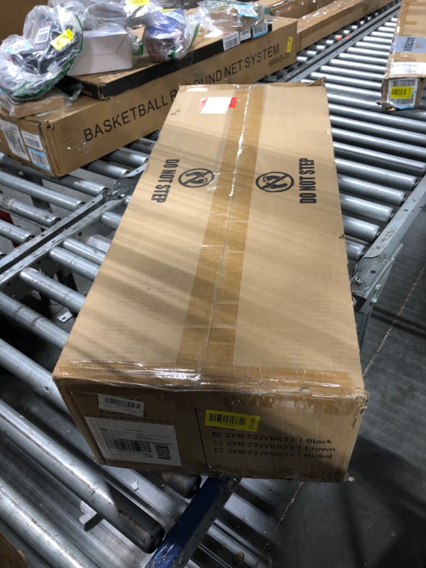 Photo 1 of ** FACTORY SEALED**
ZMISHIBO 72 Inch Ceiling Fan No Light with Remote Control, 8 Blades Quiet DC Reversible Motor, 6-Speed, Timer, Black Finish, Indoor Outdoor Ceiling Fans for Patios, Living Room, Garage