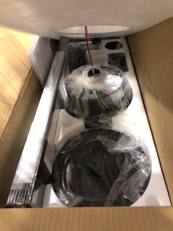 Photo 1 of ** FACTORY SEALED**
ZMISHIBO 72 Inch Ceiling Fan No Light with Remote Control, 8 Blades Quiet DC Reversible Motor, 6-Speed, Timer, Black Finish, Indoor Outdoor Ceiling Fans for Patios, Living Room, Garage