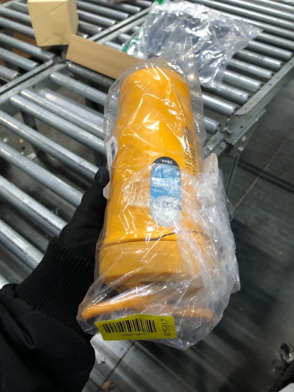 Photo 1 of ** YELLOW**
BlenderBottle Radian Shaker Cup Insulated Stainless Steel Water Bottle with Wire Whisk, 26-Ounce, Matte