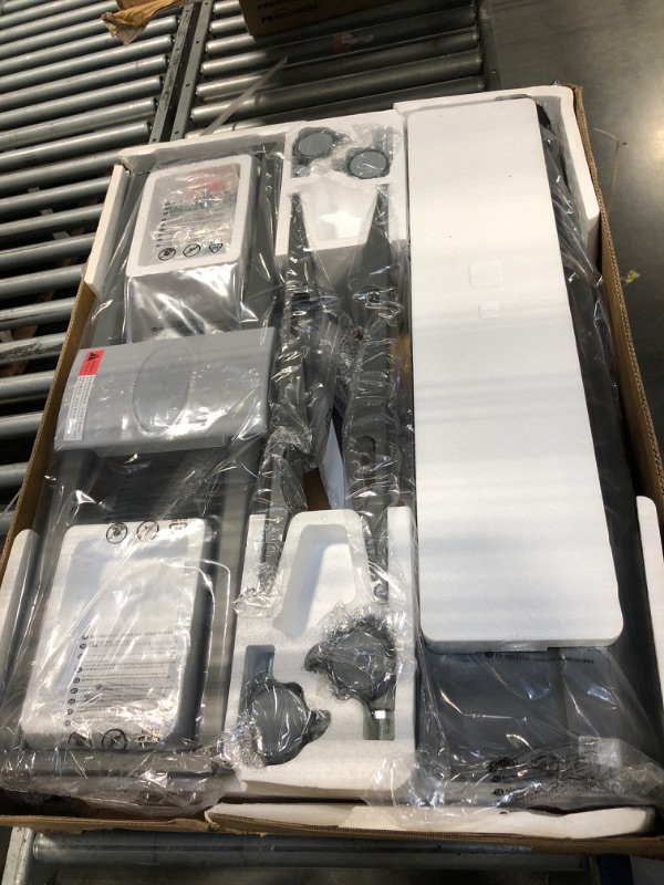 Photo 1 of ** MISSING INSTRUCTIONS**
Smart Board Stand for 42-75" Interactive Whiteboards & TVs - Mobile Cart with 4 Lockable Wheels, Height Adjustable Design, 176lbs Capacity - Ideal for Classroom, E-Learning, Home Office