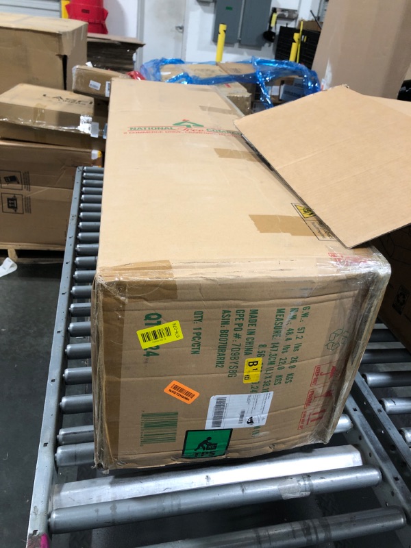 Photo 1 of ** FACTORY SEALED**SOLD AS IS NO REFUND/RETURN**
National Tree Company 7.5 ft Pre-Lit Fraser Grande Artificial Christmas Tree, 1,000 Clear Lights, 3,719 Tips, Includes Stand, Green