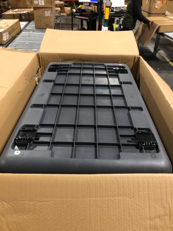 Photo 1 of ** FACTORY SEALED**SOLD AS IS NO REFUND/RETURN**
SportPet Designs Plastic Kennels Rolling Plastic Airline Approved Wire Door Travel Dog Crate, XXX-Large, Gray