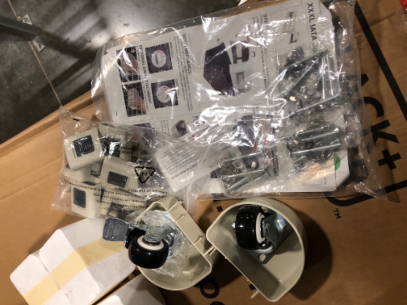 Photo 1 of ** FACTORY SEALED**SOLD AS IS NO REFUND/RETURN**
SportPet Designs Plastic Kennels Rolling Plastic Airline Approved Wire Door Travel Dog Crate, XXX-Large, Gray