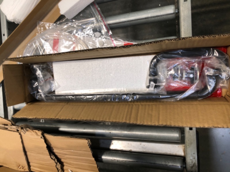 Photo 1 of ** MISSING INSTRUCTIONS**
DreamLine Infinity-Z 50-54 inch W x 72 inch H Semi-Frameless Sliding Shower Door in Matte Black