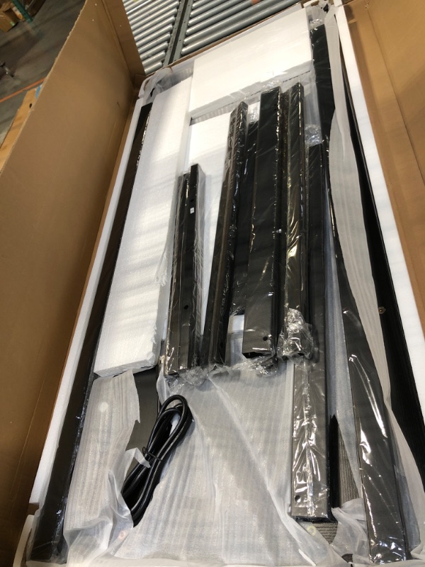 Photo 1 of ** FACTORY SEALED**SOLD AS IS NO REFUND/RETURN**
Huuger 55 x 24 inch Desk with Power Outlets & USB-C, Deeper & Thicker Desktop, Robust Metal Tubes, Computer Desk, Heavy Duty Office Desk, Work Gaming Desk for Home Office, Black