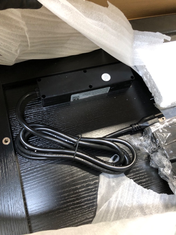 Photo 1 of ** FACTORY SEALED**SOLD AS IS NO REFUND/RETURN**
Huuger 55 x 24 inch Desk with Power Outlets & USB-C, Deeper & Thicker Desktop, Robust Metal Tubes, Computer Desk, Heavy Duty Office Desk, Work Gaming Desk for Home Office, Black