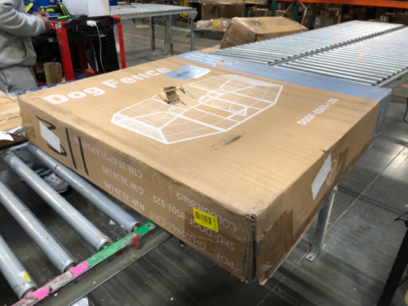 Photo 1 of ** FACTORY SEALED**SOLD AS IS NO REFUND/RETURN**
SMUG Heavy-Duty Iron Dog Playpen – 16 Panel 32” Durable, Rust-Resistant Pet Fence for Indoor & Outdoor Use, Secure & Spacious Pet Play Area for Dogs, Puppies & Small Animals