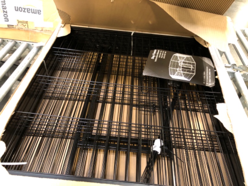 Photo 1 of ** FACTORY SEALED**SOLD AS IS NO REFUND/RETURN**
SMUG Heavy-Duty Iron Dog Playpen – 16 Panel 32” Durable, Rust-Resistant Pet Fence for Indoor & Outdoor Use, Secure & Spacious Pet Play Area for Dogs, Puppies & Small Animals