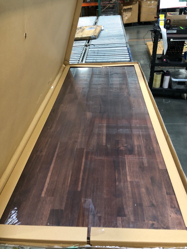 Photo 1 of ** FACTORY SEALED**SOLD AS IS NO REFUND/RETURN**
Howizz 72 x 30 in Solid Wood Table Top - 1in Thick Butcher Block Countertop for Standing Desk, Office Table, Workbench, DIY Furniture Projects, Cherry Finish