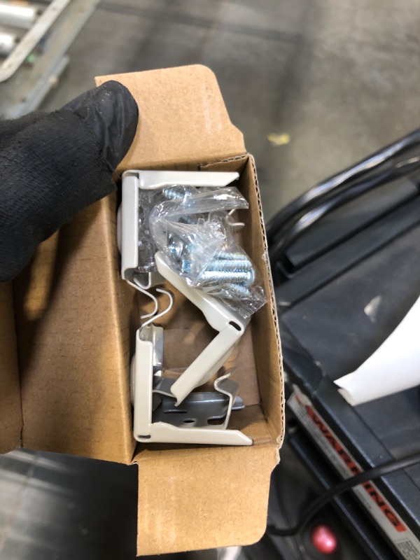 Photo 1 of ** FACTORY SEALED**Cordless Room Darkening Mini Blind - 46 Inch Width, 64 Inch Length, 1" Slat Size - Gray - Cordless GII Deluxe Sundown Horizontal Windows Blinds for Interior by Achim Home Decor