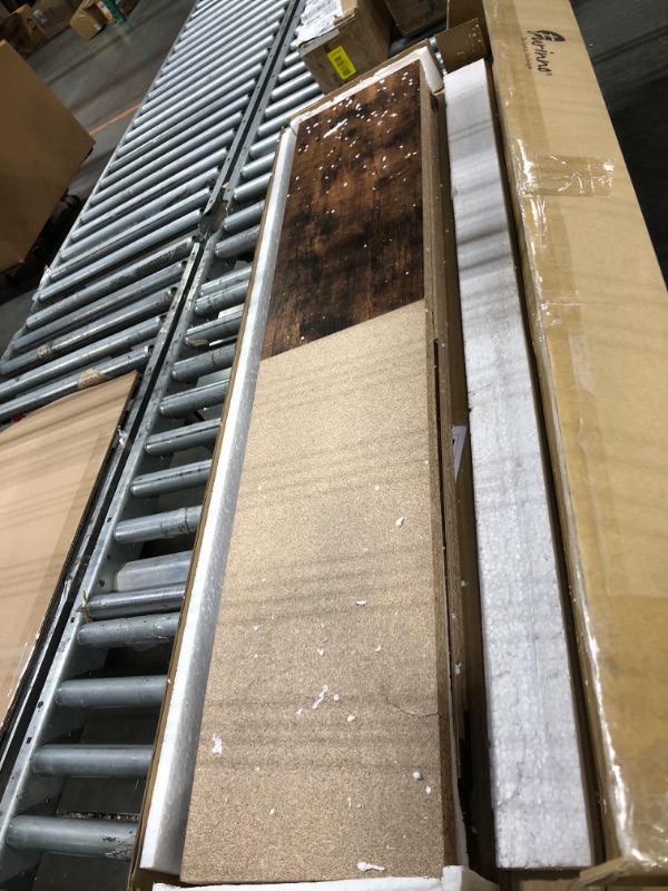 Photo 1 of ** FACTORY SEALED**Furinno PASIR Book Shelf, 4-Tier Bookshelf, Bookcase, 9.4" x 23.6" x 41.7", for Living Room, Bedroom, Home Office, Amber Pine