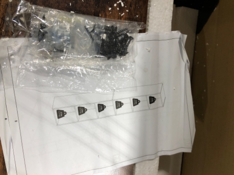 Photo 1 of ** FACTORY SEALED**Furinno LUDER Book Shelf, 6-Tier Tall Modern Bookshelf, Bookcase with Open Shelves, 9.3 x 12 x 71, for Living Room, Bedroom, Home Office, Amber Pine