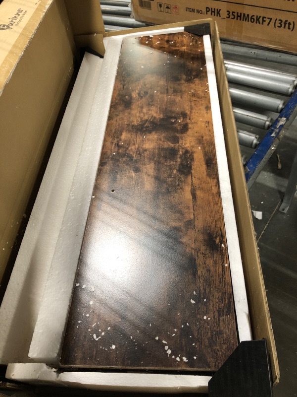 Photo 1 of ** FACTORY SEALED**Furinno LUDER Book Shelf, 6-Tier Tall Modern Bookshelf, Bookcase with Open Shelves, 9.3 x 12 x 71, for Living Room, Bedroom, Home Office, Amber Pine