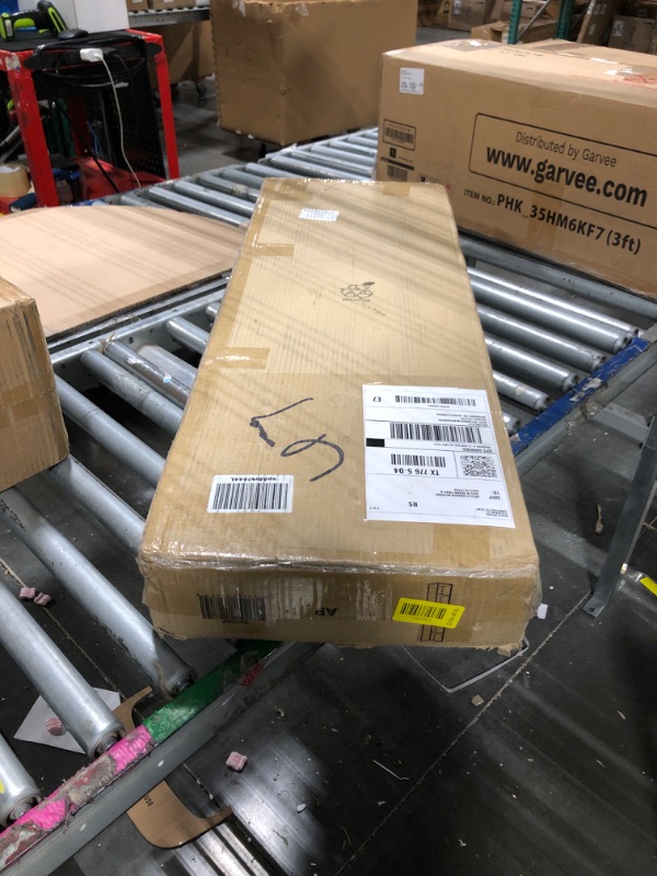 Photo 1 of ** FACTORY SEALED**Furinno LUDER Book Shelf, 6-Tier Tall Modern Bookshelf, Bookcase with Open Shelves, 9.3 x 12 x 71, for Living Room, Bedroom, Home Office, Amber Pine