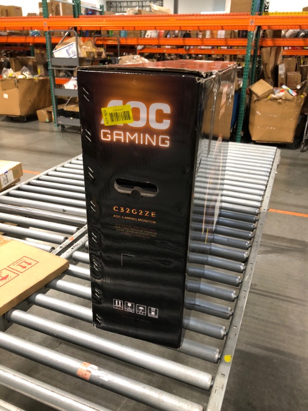 Photo 1 of ** FACTORY SEALED**AOC C32G2ZE 32" Curved Frameless Gaming Monitor, Full HD 1920x1080, VA, 0.5ms 240Hz, AMD FreeSync Premium, DP/HDMI/VGA, VESA, 3-3-1 Re-Spawn Program, Xbox PS5 Switch,Black