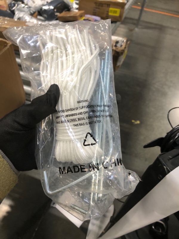 Photo 1 of **UNTESTED**
ABCCANOPY Patio Pop Up Canopy Tent 10x10 Commercial-Series (White)