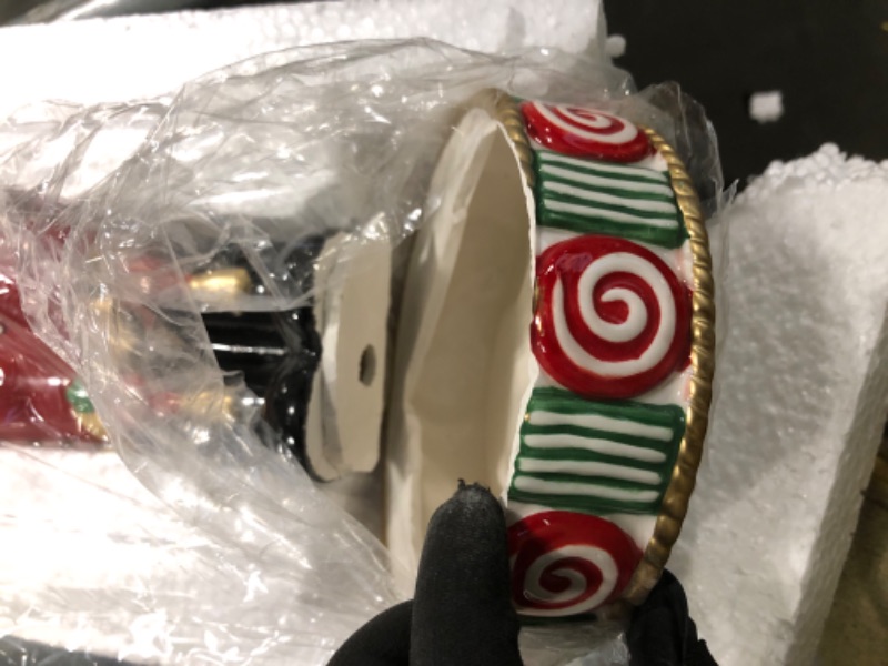 Photo 1 of ** BROKEN**
Fitz & Floyd Nutcracker Sugarplum Prince with Candy, 16.5 Inch, Multicolor