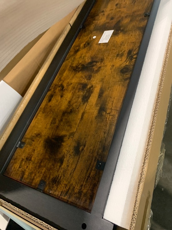 Photo 1 of ** MANUAL INCLUDED** IDEALHOUSE Full Bed Frame with Headboard, Platform Bed Frame with Safe Rounded Corners & Strong Metal Slats Support, Mattress Foundation/Noise-Free/No Box Spring Needed