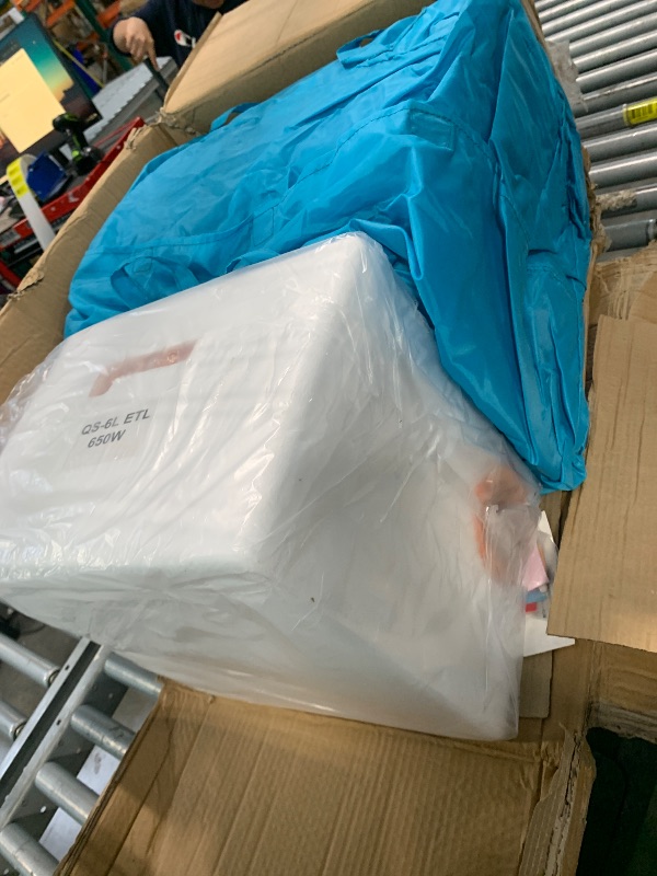 Photo 1 of ** UHuaKastro 14.2x12.8FT Inflatable Water Double Slides and Bounce House for Active Kids 3-12, Big Kids Backyard Water Park - Bounce, Climb, Slide & Splash for Big Fun at Party (Blower Included)