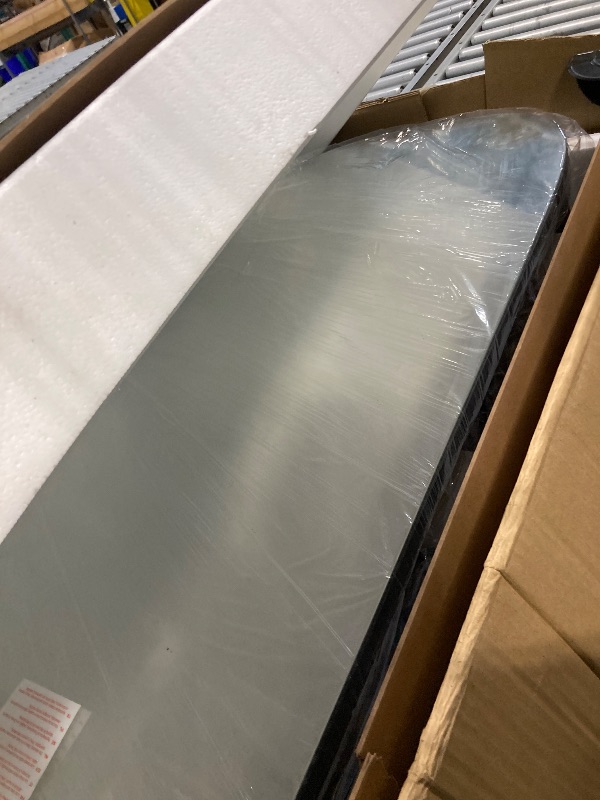 Photo 1 of ** BRAND NEW ITEM** SONGMICS LED Jewelry Cabinet, 360° Swivel Jewelry Organizer, Lockable Mirror Jewelry Cabinet Standing, Rounded Wide Full-Length Mirror with Storage Shelves, Christmas Gifts, Ebony Black UJJC036B01