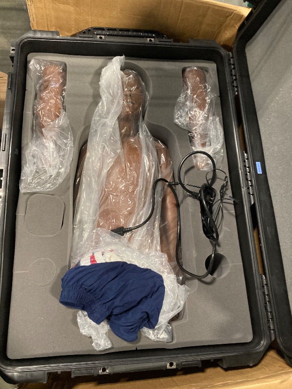 Photo 1 of **COMPUTER TESTED FUNCTIONAL , CERTIFICATE AND CHARGER INCLUDED / BRAND NEW ITEM** GAUMART SIMULATOR FOR HEALTH CARE EDUCATION Pediatric HAL® MODEL S2225 ,SERIAL NUMBER X2401204