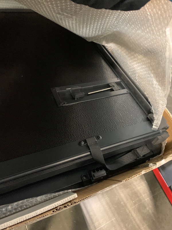 Photo 1 of ** USED** Hard Folding Truck Bed Tonneau Cover Compatible with Dodge Ram 1500(2002-2025), 2500&3500(2003-2025) 8 ft Long Box w/o Rambox, Tri Fold Style