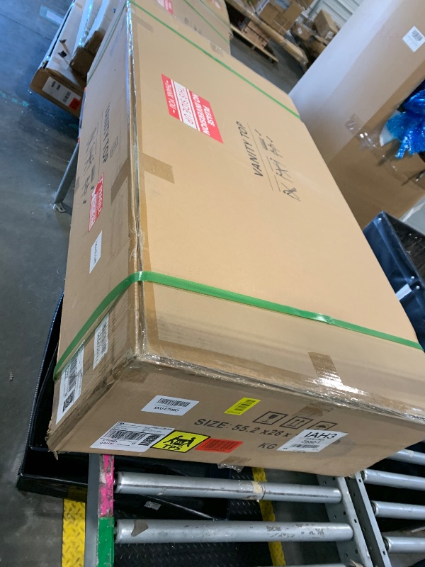 Photo 1 of ** FACTORY SEALED** LOCALAND Gray Vanity Sink Top, 48 Inch Engineered Stone Vanity Top with Double Sinks, 8 Inch Widespread Faucet Holes with Center Sink Countertop, Modern Vanity Top with 4” Height Backsplash