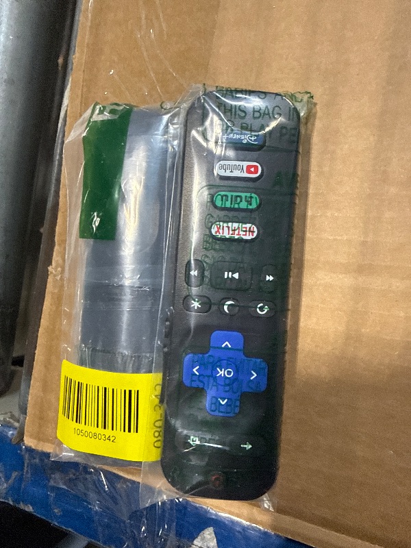 Photo 1 of (Pack of 2) Replacement Remote Control Only for Roku TV, Compatible for TCL Roku/Hisense Roku/Onn Roku/Sharp Roku/Element Roku/Westinghouse Roku/Philips Roku Smart TVs (Not for Roku Stick and Box)