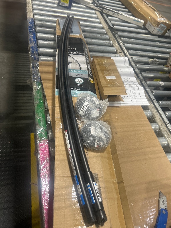 Photo 1 of ****SIMILAR ITEM*****
Black Curved Shower Curtain Rod 33-78 Inches Adjustable Splicing Design Shower Rods Curved Round Bowed Rust proof, Premium Stainless Steel Need To Drill Shower Curtain Rod for Bathroom, Bathtub, Stall