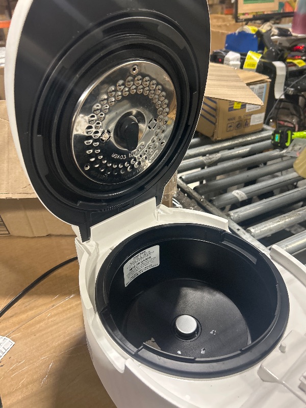 Photo 1 of [CUCHEN] CRH-TWS0610PWUS, IH Induction Heating Dual Pressure Rice Cooker, 6 Person | 6-cup, 1.14Quarts (uncooked) 12-cup, 2.28Quarts (cooked), Full Stainless Inner Pot, Automatic High/Non-Pressure, Easy Open Handle, Auto Steam Clean, Made in Korea