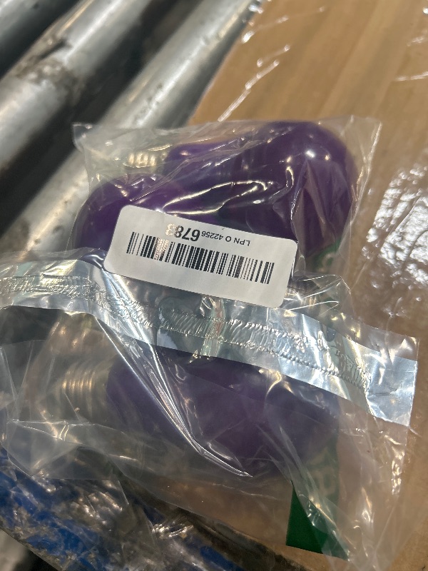 View 2 of ****ONLY 3 ITEM**
KQHBEN Purple Light Bulbs - [ 4 Pack ]- 9W?60W Equivalent? E26 Base LED Colored Light Bulb for Festivals Party Christmas Bar Events Home Decor