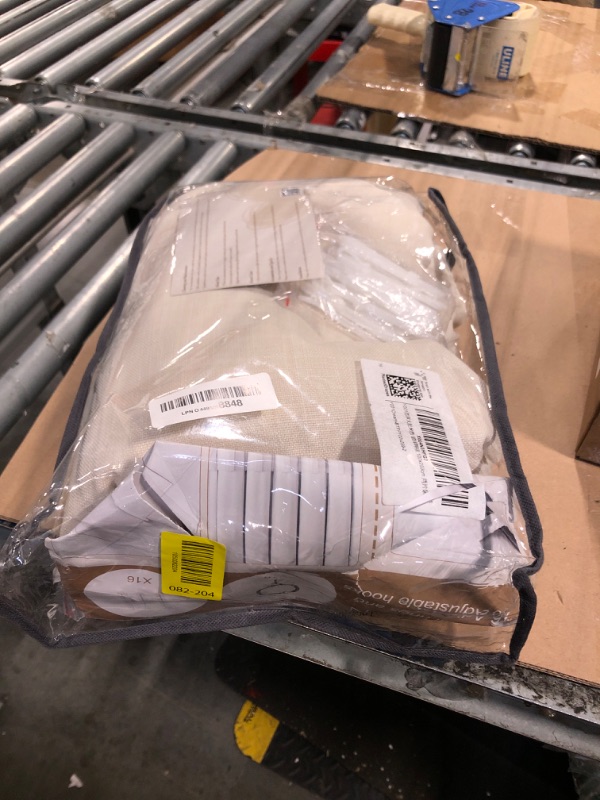 Photo 1 of ** 1 panel**
PleatedDrapes Light Cream Blackout Curtains 102 Inches Long for Dining Room, Petty Memory Shape Pinch Pleat Natural Linen Drapes Energy Saving Privacy Two Layer Thick Curtain for Playroom 2 Panels Set