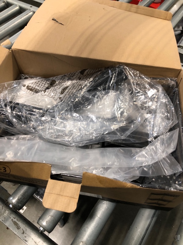 Photo 1 of *USED*
Consumest Corner Shower Caddy Standing - 3-Tier Stainless Steel Shower Organizer with Soap Holder and 4 Hooks, Large Capacity Corner Shelf Stand for Bathroom, Rest Room, Black