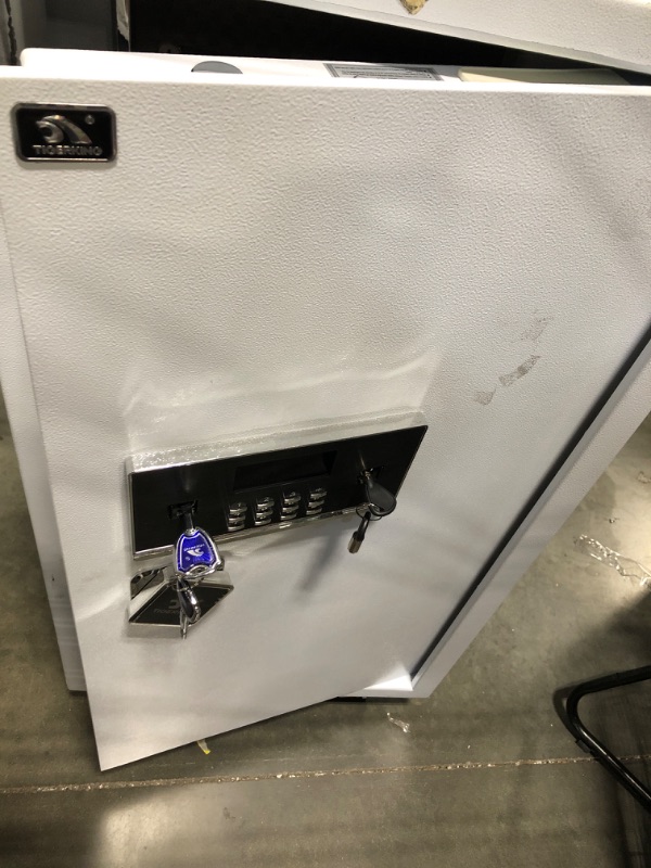 Photo 1 of ?US STOCK?TIGERKING 7.2 Cubic Feet Extra Large Heavy Duty Safe Box, Home Safe with Double Safety Key Lock and Separate Lock Box, Digital safe with 2 Removable Shelf for Home Hotel Office,132lbs