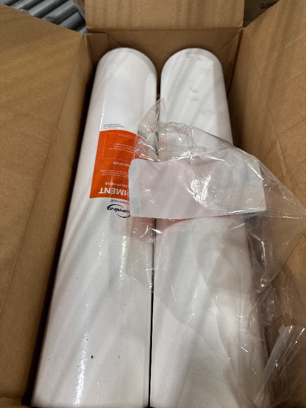 Photo 1 of ** 2 packs**iSpring FP25B High-Capacity 20” x 4.5” Sediment Water Filter Cartridge, 5 Micron Replacement
