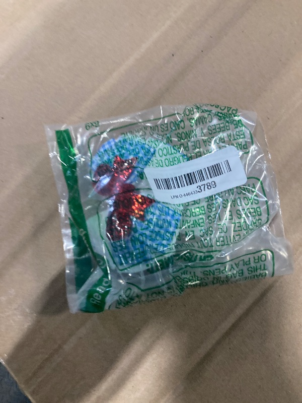 Photo 1 of 2PC Blue White Gingham Hair Bow Clips 3.5 Inch Checker Pigtail Bows Wizard Hair Accessories