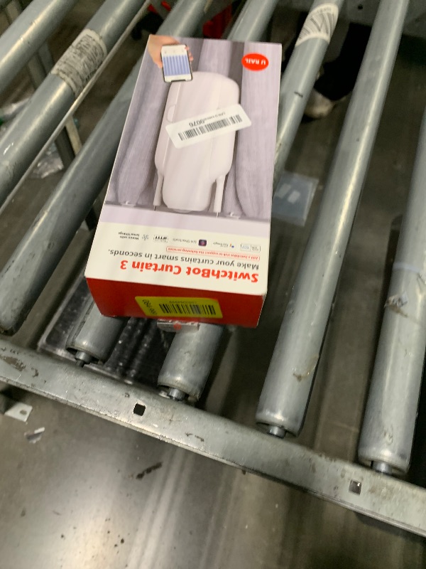 Photo 1 of SwitchBot Automatic Curtain Opener - Bluetooth Remote Control Smart Curtain with App, Upgraded High-Performance Motor, Add SwitchBot Hub to Work with Alexa, Google Home, HomeKit