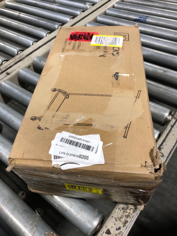 Photo 2 of Wiracks Clothes Rack Clothing Racks for Hanging Rolling Heavy Duty Coat Rack Drying Rack Clothing 200lbs Capacity 3" Industrial Wheels, 1" Pipe,Rolling Garment Rack Black