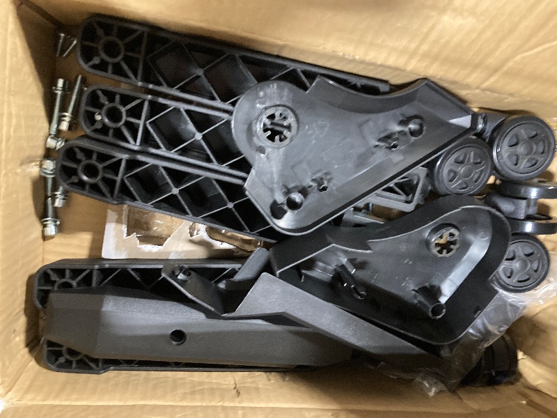 Photo 1 of **UNTESTED**
AutoFull C3 Gaming Chair, Racing Style Gaming Chair with Ergonomic Lumbar Support,Adjustable High Back PU Leather PC Chair with Footrest,Black