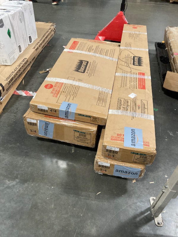 Photo 1 of ***04 LARGE BOXES***MAY NEED A TRUCK***Backyard Discovery Beach Front Cedar Wood Swing Set with Wave Slide, Play Deck, Monkey Bars, Rock Wall Ladder, Shaded Picnic Area, Snack Bar, Belt Swings, Trapeze, Sandbox Area, Outdoor Playset