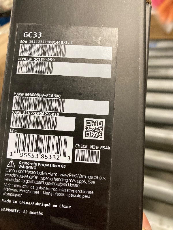 Photo 1 of **MISSING POWER CORD**
ASUS ROG XG Mobile (2023) External Graphics Card Docking Station for ROG Flow Series, GeForce RTX 4090, I/O Hub, 330W Power Adapter